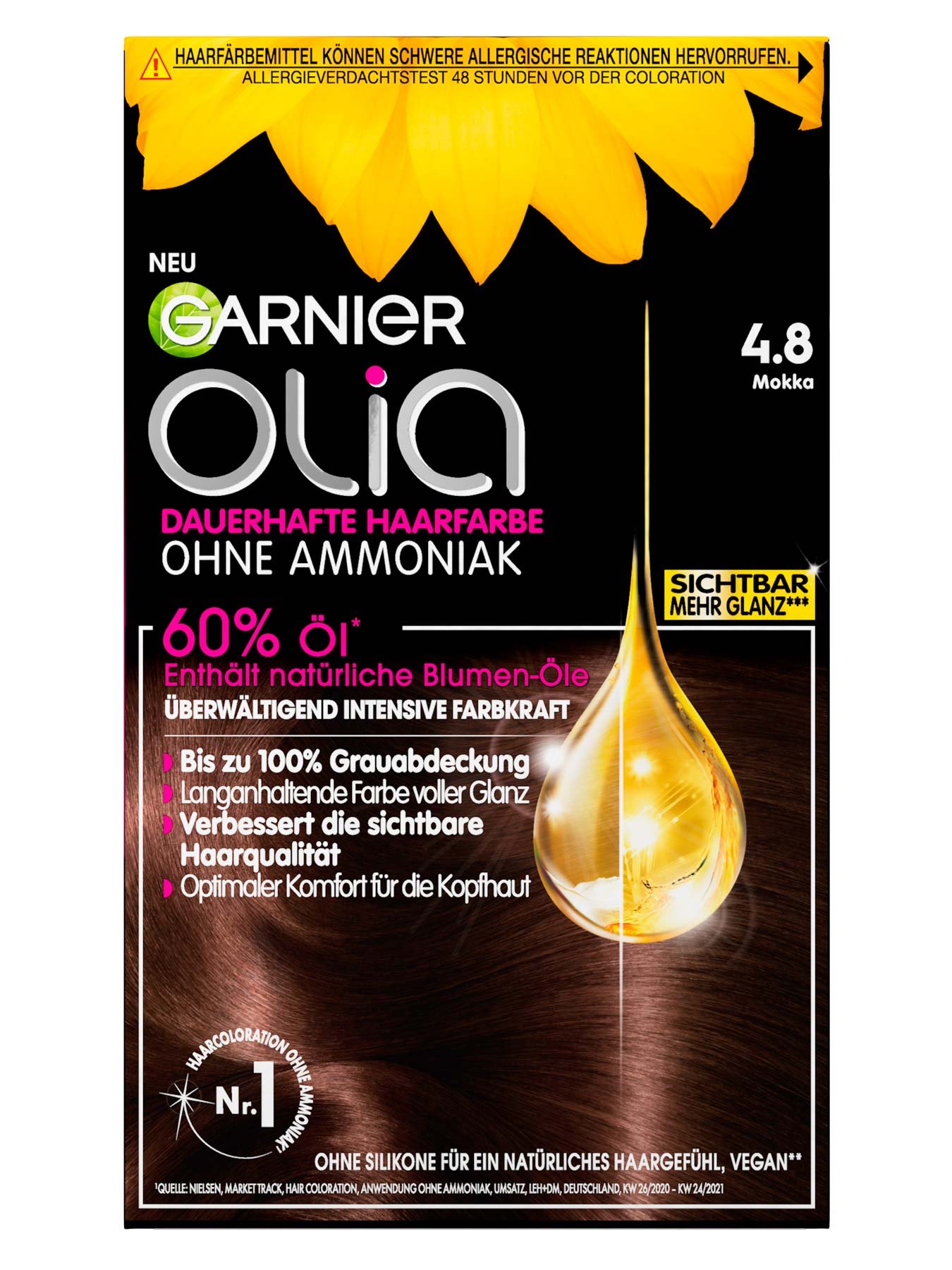 Garnier Olia Nr. 4.8 Mokka - Produktabbildung